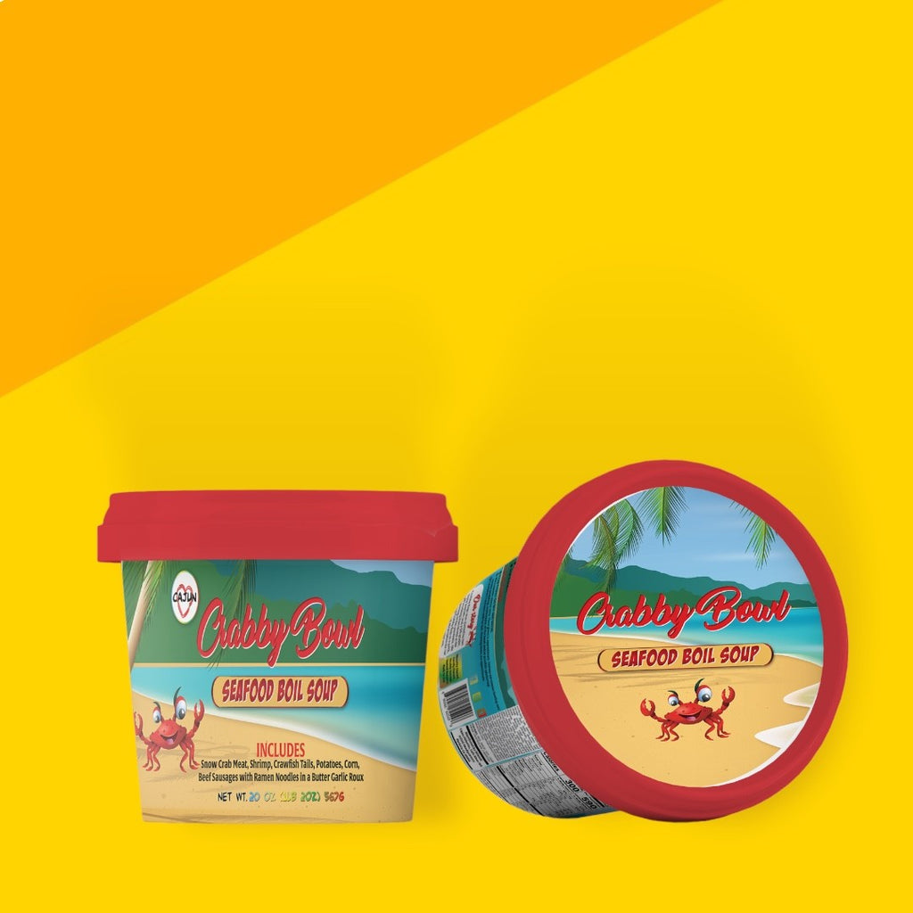 Crabby Bags Best Seafood Boils in a Bag Crabby Sauces & Soups
